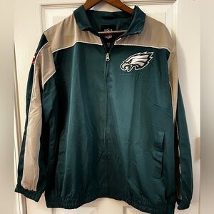 EAGLES SUPERBOWL CHAMPS WINDBREAKER SIZE XL